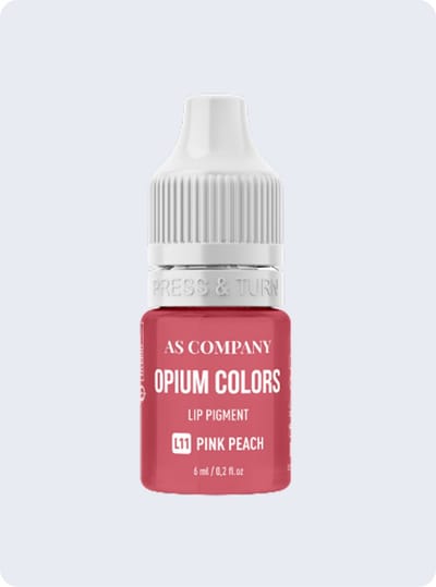 ASCompany Pigment – L11 Pink Peach 6 ml – Lip Pigment