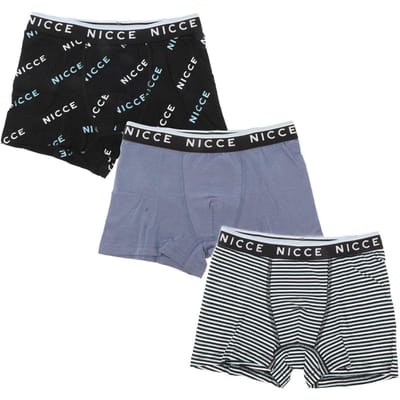 Nicce Boxershorts voor jongens van Carlino, katoenmix (set van 3) (Veelkleurig)