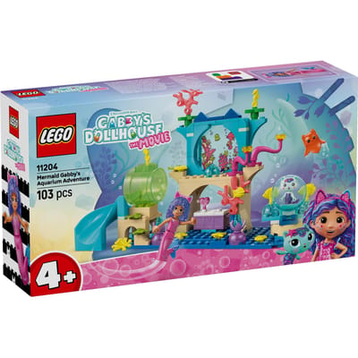 LEGO Gabbys Puppenhaus LEGO® Gabby's Dollhouse 11204 Meerjungwoman Gbby aquarium avontuur