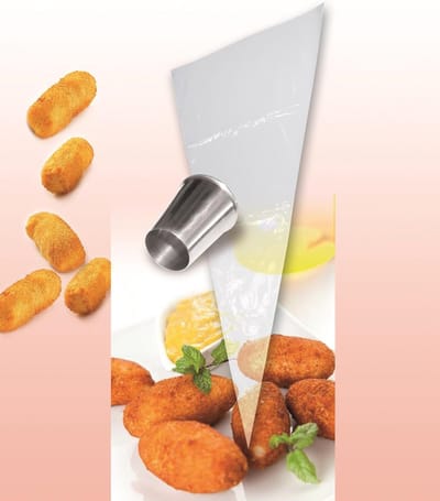 ZMR® Krokettenmaker - Krokettenmachine - Krokettenpers - Transparant - 55cm x 33cm x 4cm