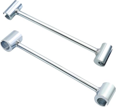 2 Stuks Deur Scharnier Afstelgereedschap 14-19mm en 23-25mm voor Deur Scharnier Reparatie en Hinge Bender voor Brandwerende en Veiligheidsdeuren