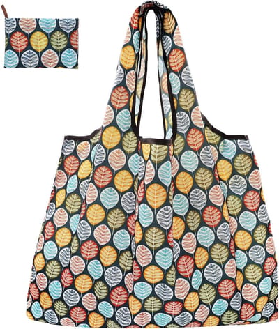 Grote Vouwbare Boodschappentas, Herbruikbare Tas voor Fruit en Groenten, Milieuvriendelijk en Wasbaar, 56 x 67 cm