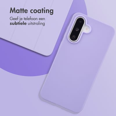 imoshion Hoesje - Geschikt voor Samsung Galaxy A36 / A56 (5G) - Color Backcover - Tropical Violet