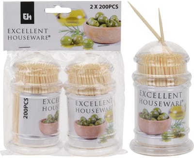 Cocktailprikkerset 2x200 stuks