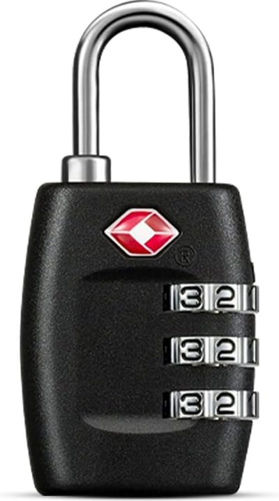 Kofferslot - Hangslot - Cijferslot - 3 Cijfers - TSA Gecertificeerd - Zwart