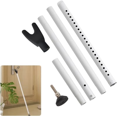 Verstelbare Deurslotbeugel voor Ramen en Schuifdeuren, Hoogwaardige Beveiliging met 360° Antislipbasis, Ideaal voor Balkon- en Inbraakpreventie