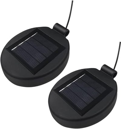 Solar Bloemenverlichting Top Zonnepaneel Vervanging voor Tuin en Buiten