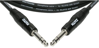 Klotz GRG1PP06.0 Greyhound Patchkabel 6 m - Stereo patch kabel