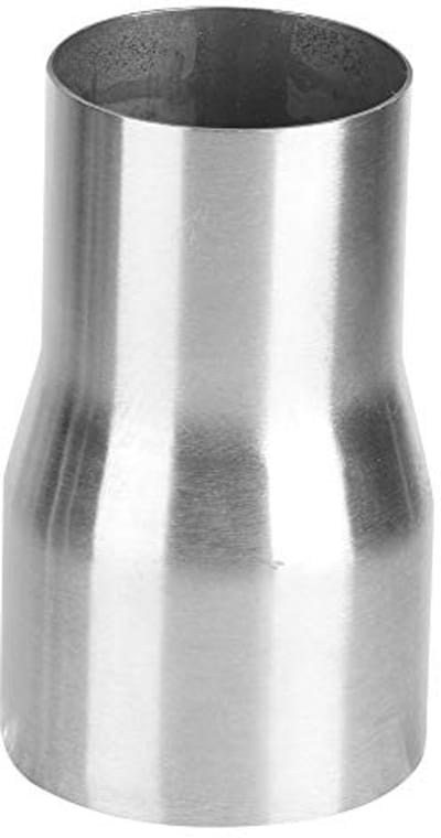 Dailygoods - Uitlaatpijp Adapter - Connector - Universeel - Zilver - Reducer - Geschikt voor diverse uitlaatpijpen - 63-76MM