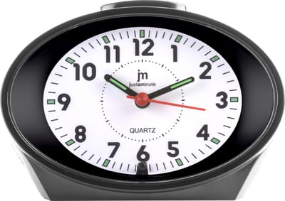 Justaminute | Wekker | Zwart