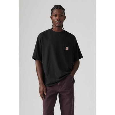 Levi's Workwear Tee Size: L | Basic T-Shirts Outlet | Heren | Zwart