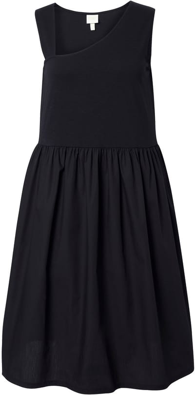 Ulla Popken - Dames - Jurk - Zwart - Maat 42+
