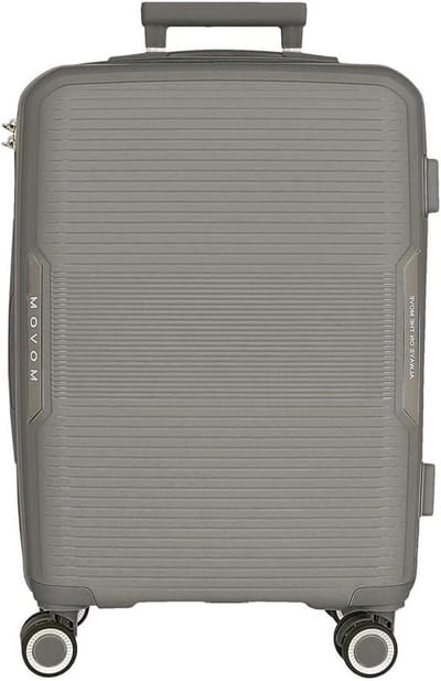 Reiskoffer - Handbagage Koffer - Vakantie Voorbereiding - TSA Slot - 40 x 55 cm - Grijs