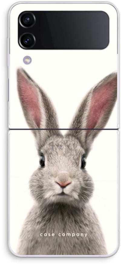 Case Company® - Hoesje geschikt voor Samsung Galaxy Z Flip4 hoesje - Daisy - Soft Cover Telefoonhoesje - Bescherming aan alle Kanten en Schermrand