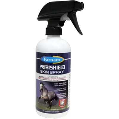 Wondverzorging voor paarden - spray Farnam Purishield Skin