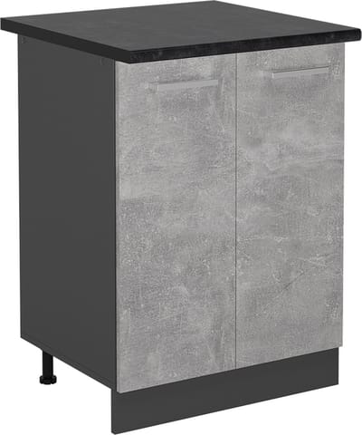 Vicco R-Line Keukenonderkast – 60 cm, WB Antraciet Beton