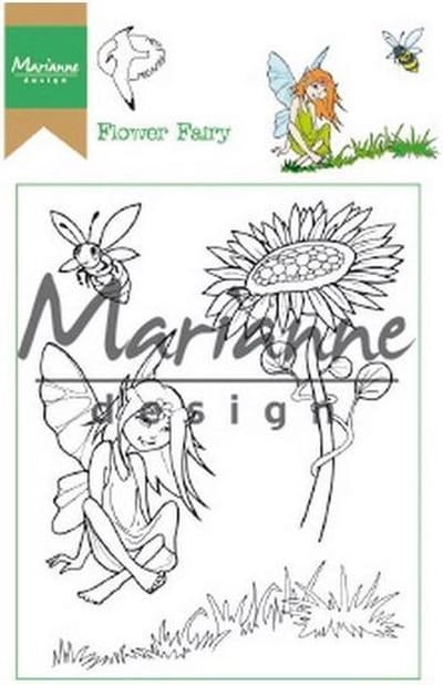 Marianne Design Clear stamps - Hetty's Bloemen fee