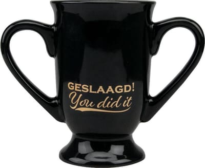 Geslaagd - Mok - Bokaal - You did it - Drop - Speciaal voor jou