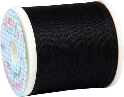 Sterk Universeel Naaigaren Polyester 200m Zwart Voor Alle Naaimachines