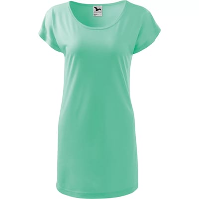 Dames t-shirt jurk Malfini Love 123