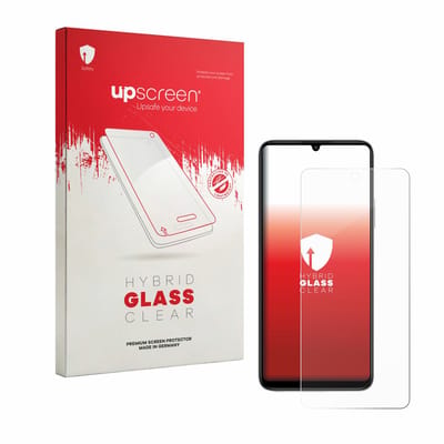 upscreen - Screenprotector voor General Mobile GM 26 Pro 5G - Folie Beschermfolie Beschermglas transparant