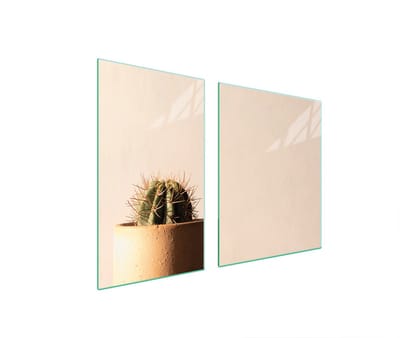 TMK ArtDeko - Snijplank en Beschermer - Kaktus - Gehard Glas - 100x52 cm