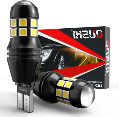Achteruitrijlampen Set - Kentekenverlichting Gloeilampen - Veilig Parkeren - Canbus Foutloos Design - 12V 24V - Xenon Wit