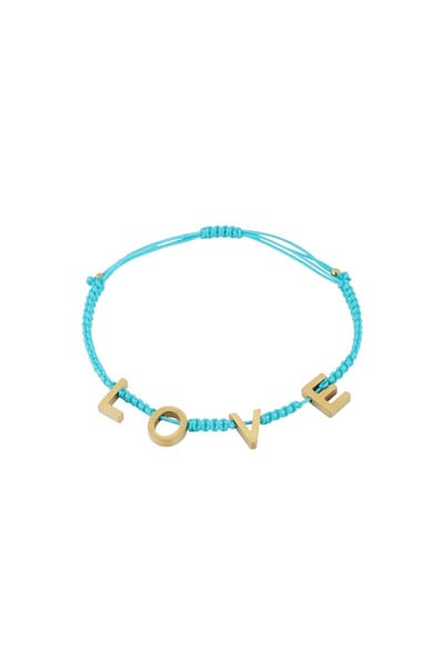 YWG - LOVE Armband - Licht Blauw - One size