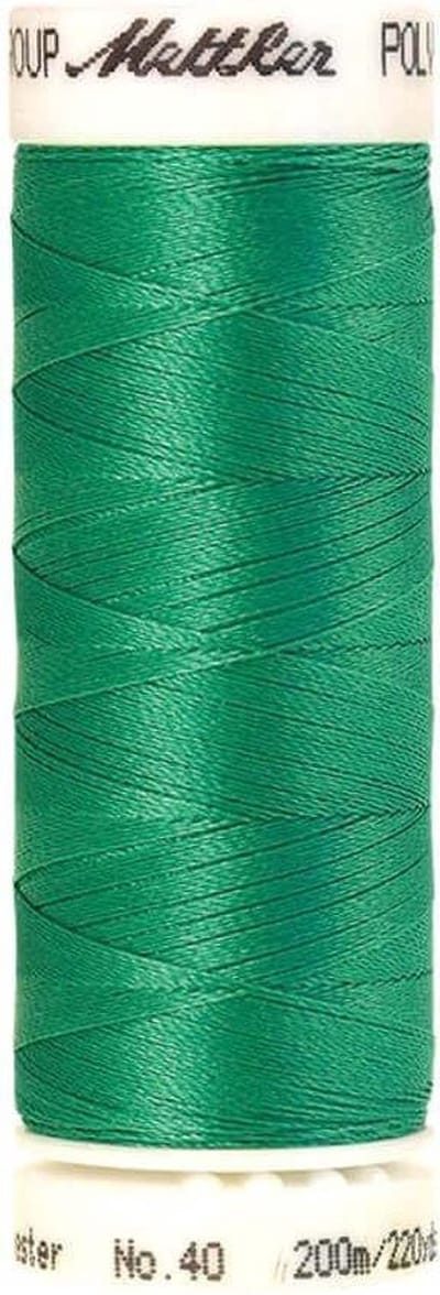 AMANN POLYSHEEN NAAI-BORDUURGAREN, COL-5210 GROEN, 200M, PER STUK.