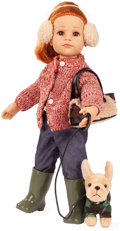 Götz Modepop Hannah en haar Hond 2025 50 cm