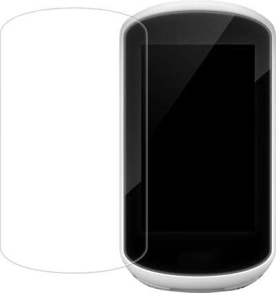 kwmobile 2x beschermfolie voor fietsnavigatie - geschikt voor Garmin Edge Explore - Screen protector van gehard glas voor GPS - Zelfklevend