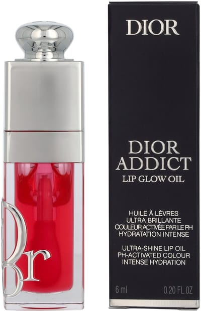 Dior Lipolie 24u Hydratatie 3 Ultra Glanzende Finishes Dior - Dior Addict Lip Glow Oil Lipolie - 24u Hydratatie - 3 Ultra-glanzende Finishes 015 Cherry - Juicy
