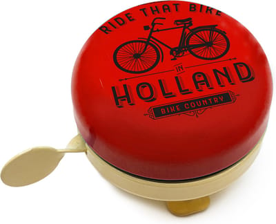 Fietsbel Holland rood Ride that bike