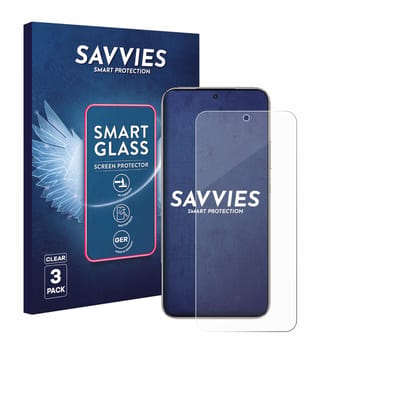 3 Stuks Savvies Screenprotector - geschikt voor Honor X70 - beschermfolie glas transparant