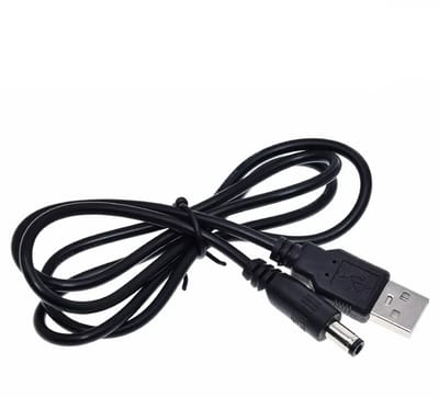 Jumalu USB naar DC 5.5×2.1 mm Kabel – 93 cm – 5V USB A naar DC Voedingskabel – Adapter voor Router, CCTV Camera, LED Strip & Elektronica