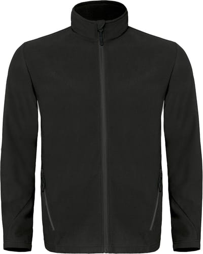 Fleecevest 'Coolstar Men Fleece Full Zip' Maat M Zwart