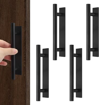 Set van 4 Zelfklevende Meubelhandgrepen voor Keukenkastjes en Deuren - Plastic Handgrepen voor Buiten, Geen Boren Nodig, Geschikt voor Lades en Kasten, 133mm