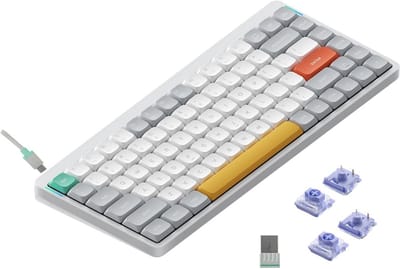 75% Mechanisch Toetsenbord Laag Profiel Draadloos met QMK/VIA - Bluetooth, 2.4GHz & Bedraad - Compatibel met Windows & Mac