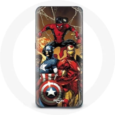 Case voor Samsung Galaxy A3 2016 Avengers invaders Oude soldaten