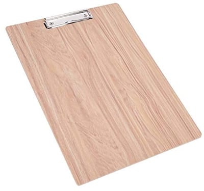 Allecto - Houten Clipboard - Stevig en Duurzaam - Kantoor en Kunst - Ideaal voor Notities - Perfect voor Creatieve Projecten - Handig in Gebruik - ..