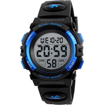 SKMEI kinderhorloge polshorloge mode multifunctioneel waterdicht buitensport lichtgevend horloge voor blauw