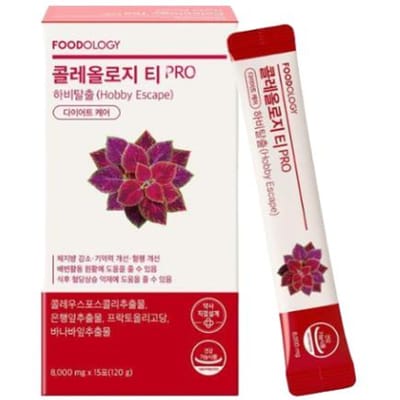 FOODOLOGY Coleology Tea Pro Hobby Escape 8.000 mg x 15 stokjes (Voorraad voor 15 dagen) beige