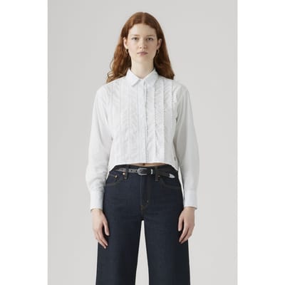 Levi's Cropped Harlie Tuxedo Shirt Taglia: S | Magliette intime Outlet | Donna