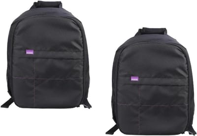Cameratas Rugzak - Fototas - Camera Vervoer - Schokbestendig Nylon - 33x26.5x12.5cm - Paars