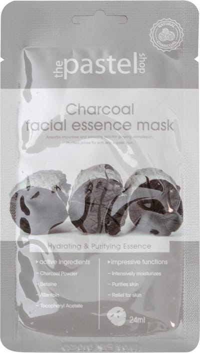 The Pastel Shop Charcoal Facial Essence Mask