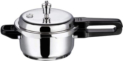 RVS Pressure Cooker 2 Liter met Sandwich Bodem - Zilver