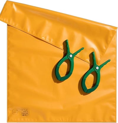 Elektrische isolatiedeken - Veiligheidsmat - Veilig werken - Hoge spanningsweerstand - 100 x 150 cm - Geel