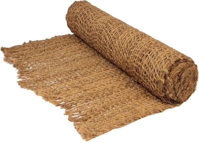 Kokosmat Erosiebescherming - Tuinmat Bodemvast - Tuinbeplanting Beschermen - Natuurlijke Kokosvezels - 1 m x 20 m - Bruin