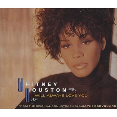 CD WHITNEY HOUSTON I Will Always Love You 07822125032 Arista 1992 US Rap HipHopRB Occasion