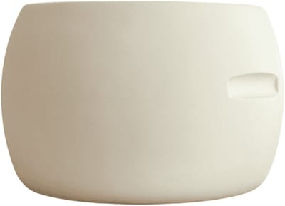 XLBoom Bubble Party Bucket Cream – Grote wijn- en champagnekoeler (Ø 38 cm) – Verkrijgbaar in Soft Pink | Cream | Grite – Design ijsemmer voor binnen & buiten